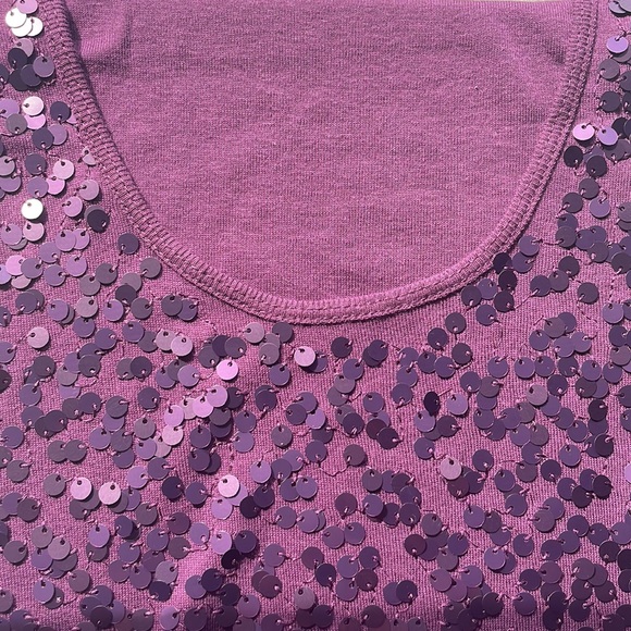 Apt 9 sequined tank size M - Picture 8 of 8